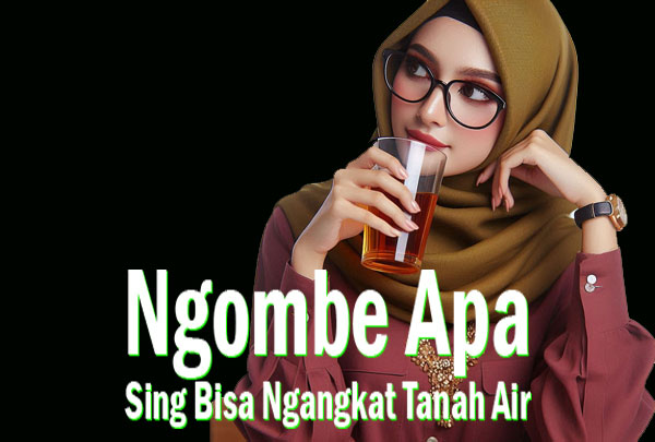 batangane cangkriman ngombe apa sing bisa ngangkat tanah air yaiku