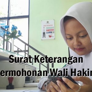 surat keterangan permohonan wali hakim dari desa kelurahan