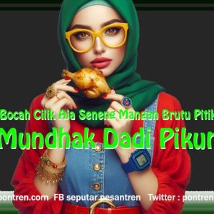 Bocah Cilik Aja Seneng Mangan Brutu Pitik, Mundhak Dadi Pikun