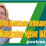 Coba Golekana Tebusane Wangsalan Ngisor iki!