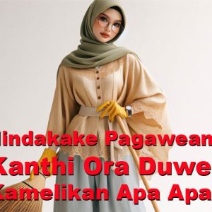 Nindakake Pagawean Kanthi Ora Duwe Kamelikan Apa Apa
