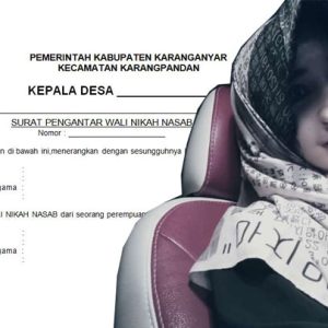 Surat Keterangan Wali Nikah Luar Daerah