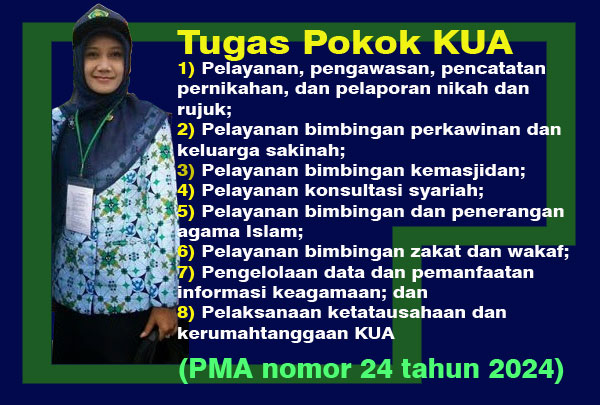 tugas pokok KUA