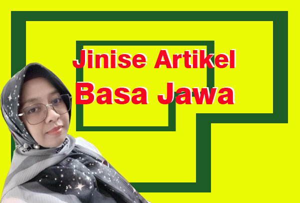 jinise artikel basa Jawa