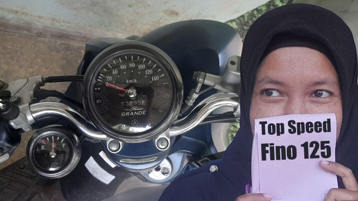 top speed yamaha fino 125 110 cc