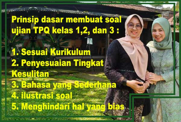 Cara Membuat Soal Ujian untuk TPQ Kelas 1 2 dan 3